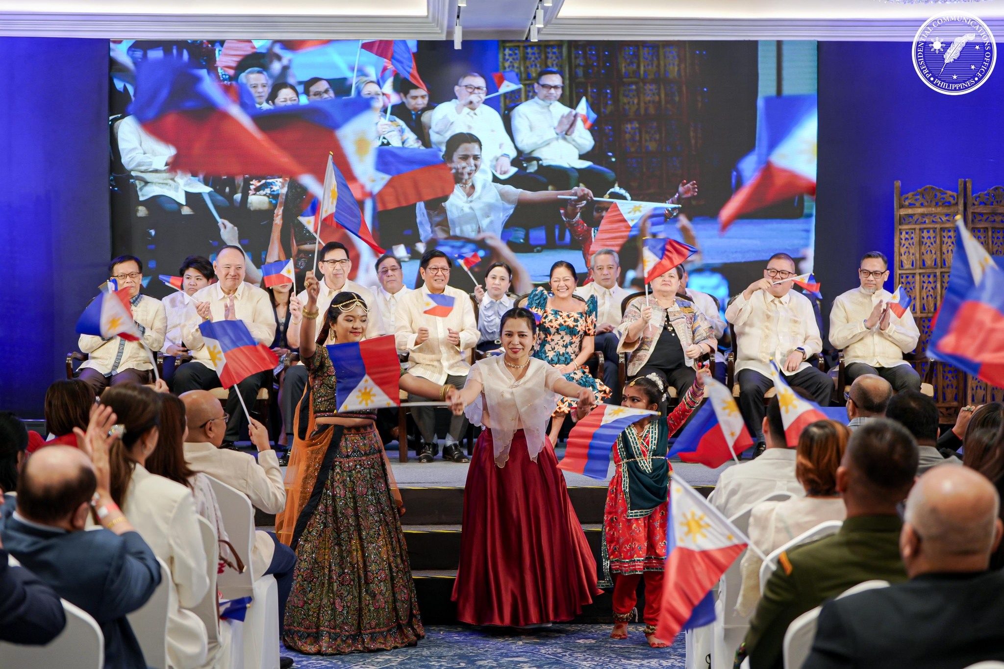Meeting with the Filipino Community in New Delhi, India