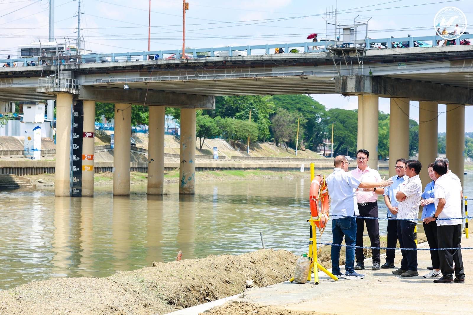 Inspection of the Pasig-Marikina River Channel Improvement Project Phase IV